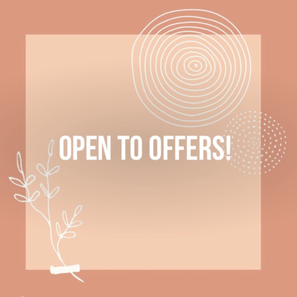 I am open to Offers and Bundles!